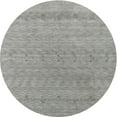 thumbnail image 1 of Ahgly Company Indoor Round Contemporary Dark Gray Abstract Area Rugs, 6' Round, 1 of 6