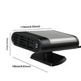 thumbnail image 6 of golytefs 12/24V Auto Windshield Defroster 360 Rotating Car Anti-fog Heater (Light Grey), 6 of 6