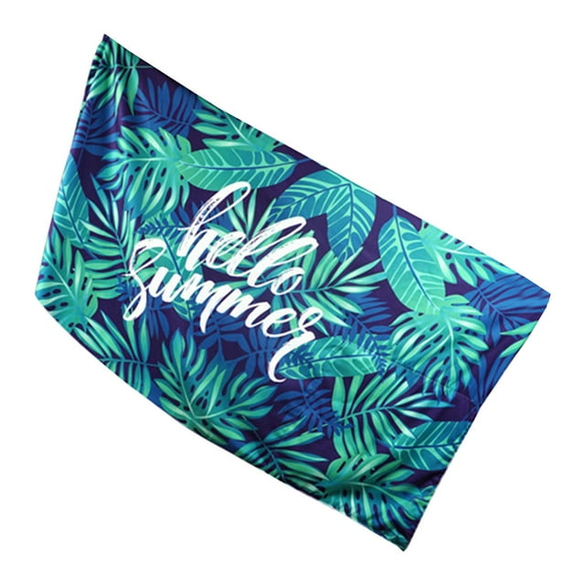 Double Velvet Microfiber Beach Towel Quick Drying Printed Beach Towel Beach Swimming Beach Towel Hot Bath Towel Beach Towel Wrap Beach Towels Extra Large Hotel Towels Bulk Swim Towels Absorbent Beach