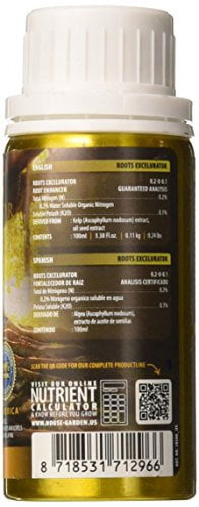 House & Garden HGC749608 Roots Excelurator Gold Hydroponic Cloning Solution, 100 mL