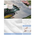thumbnail image 6 of Farm Tractor Beach Towels Oversized Super Absorbent, Green Truck Country Rustic Field Harvester Lightweight Bath Towel Quick Dry Sets For Bathroom/Pool/Rv Camping/Beach Play/Gym Room/Picnic 35"x70", 6 of 8