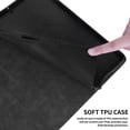thumbnail image 4 of for Honor Pad 9/Honor Tablet 9 12.1 inch Case, Rhombus Grid Pattern Multiple Viewing Angles Stand Slim Folio Cover (Black), 4 of 7