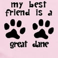 thumbnail image 2 of CafePress - My Best Friend Is A Great Dane Body Suit - Baby Light Bodysuit, Size Newborn - 24 Months, 2 of 4