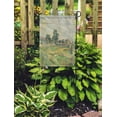 thumbnail image 2 of KDAGR Landscape Near Paris by Paul Cezanne 1876 French Post Impressionist Garden Flag Decorative Flag House Banner 28x40 inch, 2 of 2