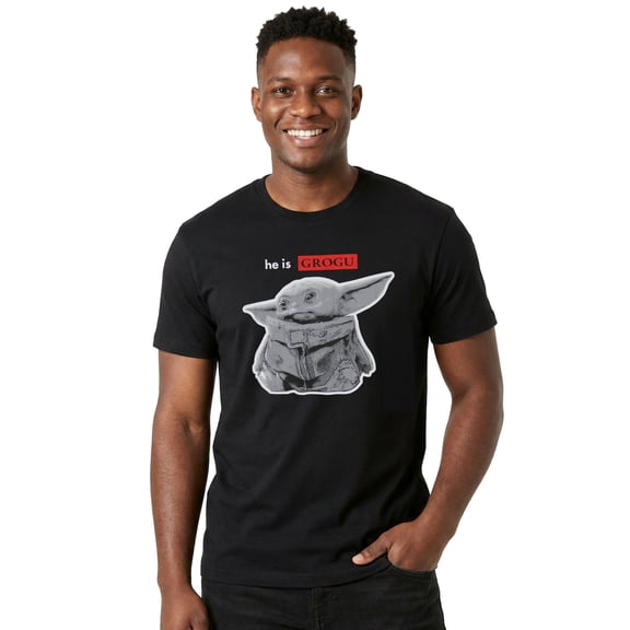 Star Wars Men's He is Grogu Graphic Print T-Shirt