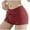 Wine, variant on Lenpel Women's Booty Shorts Casual Elastic Waist Low Rise Drawstring Comfy Lounge Shorts Summer Running Shorts