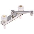 thumbnail image 1 of Traditional Two Handle Chrome Kitchen Faucet, 1 of 1