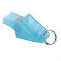 Silbatos de árbitro Silbato de plástico para entrenamiento de competición de árbitros (azul claro)