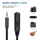 thumbnail image 5 of Kuymtek Cable macho de 3,5 mm a hembra de 6,35 mm Adaptador de audio estéreo de 1/8 a 1/4 (3 m), 5 of 8