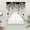 Beige, variant on Blue Spring Botanical Swag Valances for Windows, Kitchen Window Curtains Over Sink, Weeping Eucalyptus Butterfly Window Treatment Curtains for Living Room/Bedroom Curtains 2 Panel Sets 36"x45"