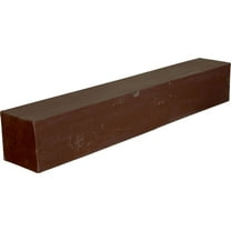 Ekena Millwork 6"H x 8"D x 48"W Knotty Pine Faux Wood Fireplace Mantel, Aged Pecan