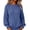 Blue, variant on Women's Chunky Knit Pullover Sweater with Crew Neck, Loose Thick Warm Casual Long Sleeve Top, for Fall Winter Daily Wear, Home Comfort or Cozy Outings Beige L