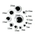 thumbnail image 3 of U8MO Wholesale 1Bag 5~24mm Moveable Black Eye Wiggly Googly Scrapbooking DIY Crafts-15mm 100pcs, 3 of 6