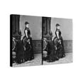 thumbnail image 1 of Canvas Print: Grant, Mrs. U.S., circa 1865, 1 of 3