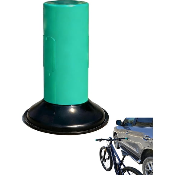 Bicycle Suction Mount Car Bike Rack | No Drill Suction Cup Bike Carrier | Portable Bike Mount for Vehicle Trunk Roof | Hold Transport Bicycle for Road Trip Commuting Outdoor Adventure