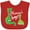 Red, variant on Inktastic Mamaws Boy Grandson Gift Dinosaur Boys Baby Bib