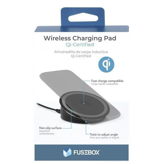 6 ft. Wireless Charging Pad, Black