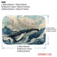 thumbnail image 4 of Whale 1135 Non-Slip Memory Foam Bath Rug: Absorbent, Quick-Dry, Machine Washable, Soft & Comfortable - L, 4 of 7