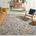 thumbnail image 2 of SAFAVIEH Micro-Loop Jasmyn Diamond Area Rug, Grey/Blue, 8' x 10', 2 of 8
