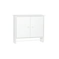 thumbnail image 3 of RiverRidge Medford 2-Door Bathroom Medicine Cabinet Wall Storage with Towel Bar - White, 3 of 8