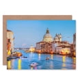 thumbnail image 1 of Venice Waterways City Greetings Card Plus Envelope Blank inside, 1 of 3