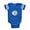 Royal Blue, variant on - Stork Baby Ukr 2 - Cute Infant Baby Football Bodysuit