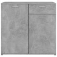 thumbnail image 5 of vidaXL Sideboard Concrete Grey 80x36x75 cm Engineered Wood, 5 of 5