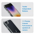 thumbnail image 7 of JETech Kickstand Case for iPhone SE 3/2 (2022/2020 Edition), iPhone 8/7, 4.7-Inch, Support Wireless Charging, Slim Shockproof Bumper Phone Cover, 3-Way Metal Stand (Clear), 7 of 7