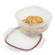 thumbnail image 5 of Recipiente Rubbermaid Lock-Its para almacenamiento de alimentos, 14 tazas, color rojo, 5 of 6