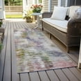 thumbnail image 6 of Addison Rugs Chantille Indoor/Outdoor Transitional Modern Plum Washable Runner Rug, 2'3" x 7'6", 6 of 6