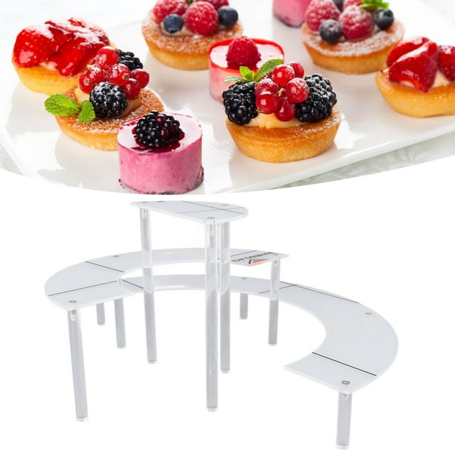 Display Shelf, Easy To Clean Display Stand Acrylic For Restaurant