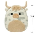 thumbnail image 2 of Squishmallows Original 7.5 inch Borsa the Spotted Highland Cow - Child's Ultra Soft Plush Toy, 2 of 7