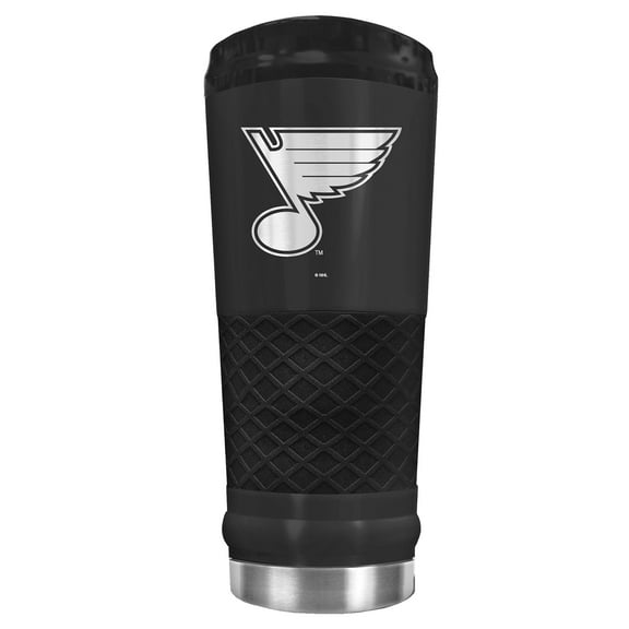 Black St. Louis Blues Stealth Matte 24oz Tumbler