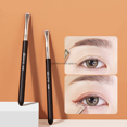 1 2 3 Pcs Eye Makeup Brush Flat Eyeliner Eyebrow Blending Beauty Make