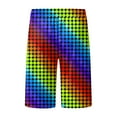 thumbnail image 3 of Aayomet Swim Shorts Men Beach Shorts Breathable Tether Print Board Shorts (Blue, S), 3 of 5