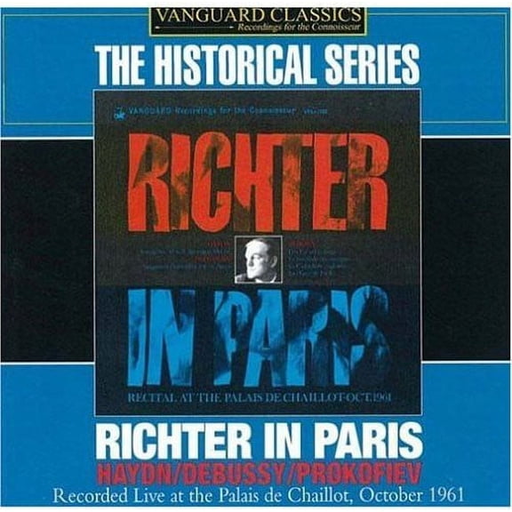 Sviatoslav Richter - Sviatislav Richter in Paris - Music & Performance - CD