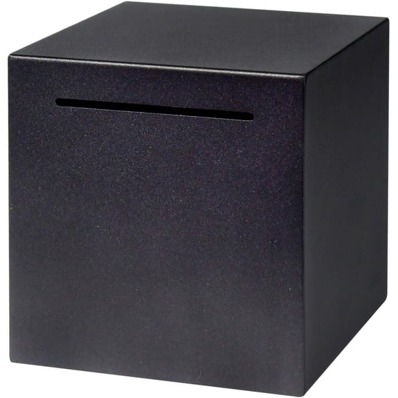 Xrgnb Stainless Steel Piggy Bank for Adults & Kids, Must Break to Open Metal Money Bank for Cash & Coins