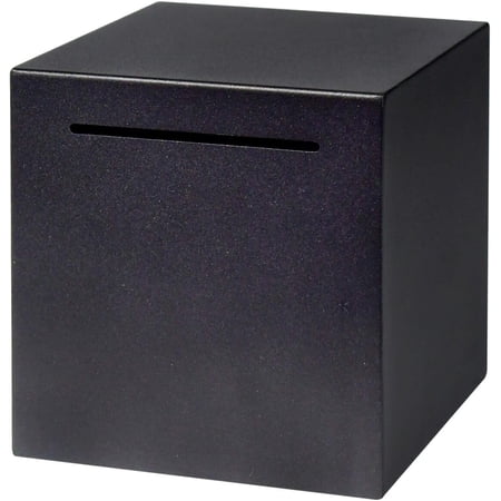 Xrgnb Stainless Steel Piggy Bank for Adults & Kids, Must Break to Open Metal Money Bank for Cash & Coins