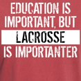 thumbnail image 3 of CafePress - Lacrosse Is Importanter T Shirt - Mens Comfort Colors Shirt, 3 of 5