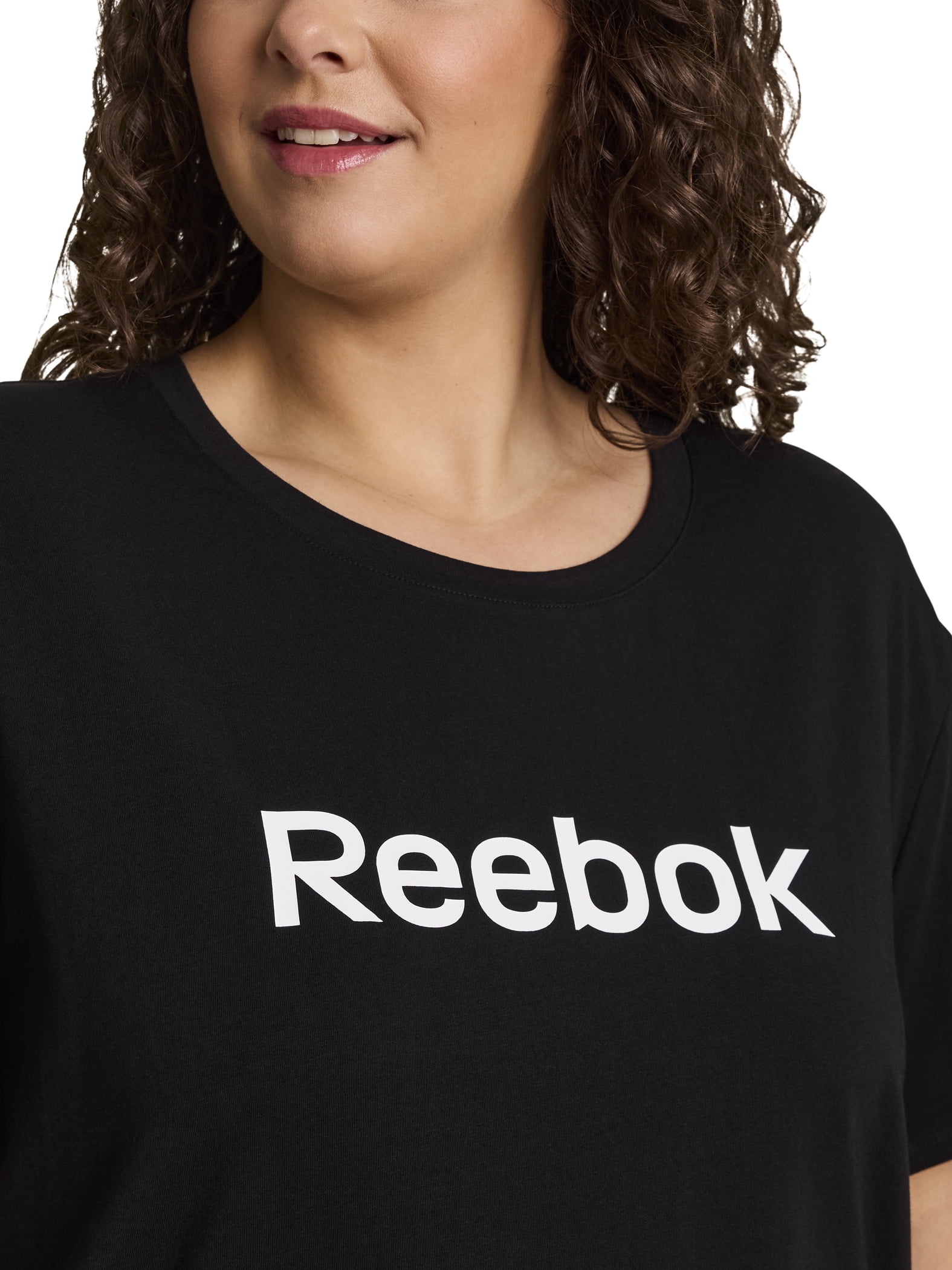 Reebok Women's Identity Short Sleeve Tee, Sizes XS-4X