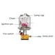 thumbnail image 3 of Lámpara De Linterna De Gas Para Manto Al Aire Libre, Propano Para Acampar, Senderismo, Luz De Encendido Automático Sunnimix Mini senderismo linterna de gas, 3 of 7