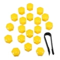 thumbnail image 1 of unbranded 40Ud Tapas Centrales Para De Auto En Amarillo Durable Y Fácil Instalación, 1 of 8