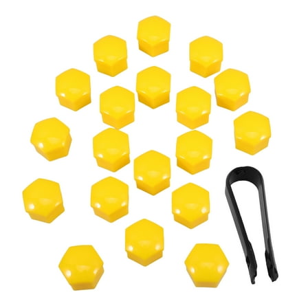 FRCOLOR 40Pcs Wheel Center Caps Car Wheel Hub Caps Car Modification Rim Center Caps