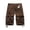 Coffee, variant on Cargo Shorts for Men 5 Inch Plus Size Shorts Big Tall Multi Pocket Utility Work Shorts Relaxed Fit Summer Shorts Red 48