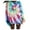 Multicolor, variant on Fesfesfes Women Hooded Loose Tie-Dye Printed Hoodies Pullover Casual Long Sleeve Sweatshirts Tops Clothes Sale