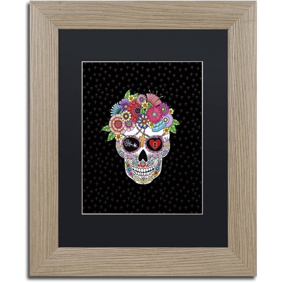 Trademark Fine Art "Lost Love" Canvas Art by Hello Angel, Black Matte, Birch Frame