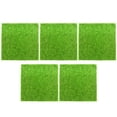 thumbnail image 3 of Césped de plástico verde de 5 piezas, 3 of 3