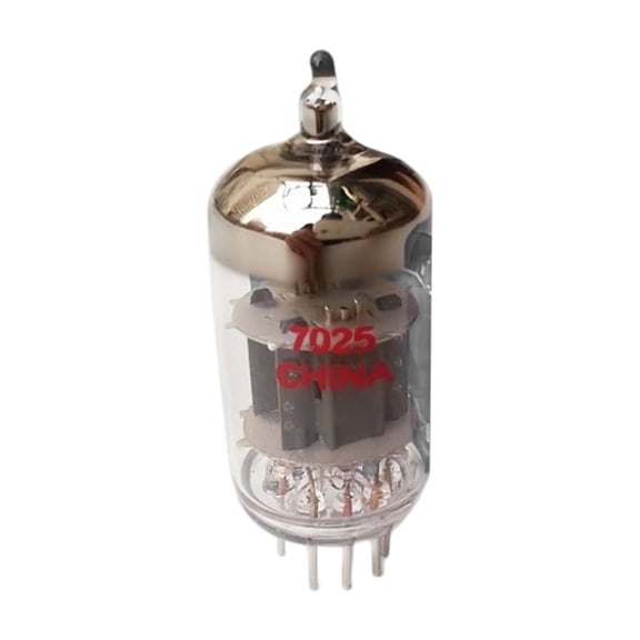 7025 Replacement Tube with Shielding Structure Easy to Use for Microphonics in High Gains Preamplifier Circuits