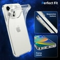 thumbnail image 4 of Liwarace Case for iPhone 14 Plus Clear Transparent Shockproof Protective Soft Phone Cover, 4 of 9