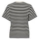 thumbnail image 2 of ONLY Camiseta de mujer - ONLLIVINA LIFE STRIPE TEE, manga corta, cuello redondo, rayas Negro/Blanco S (Small), 2 of 6